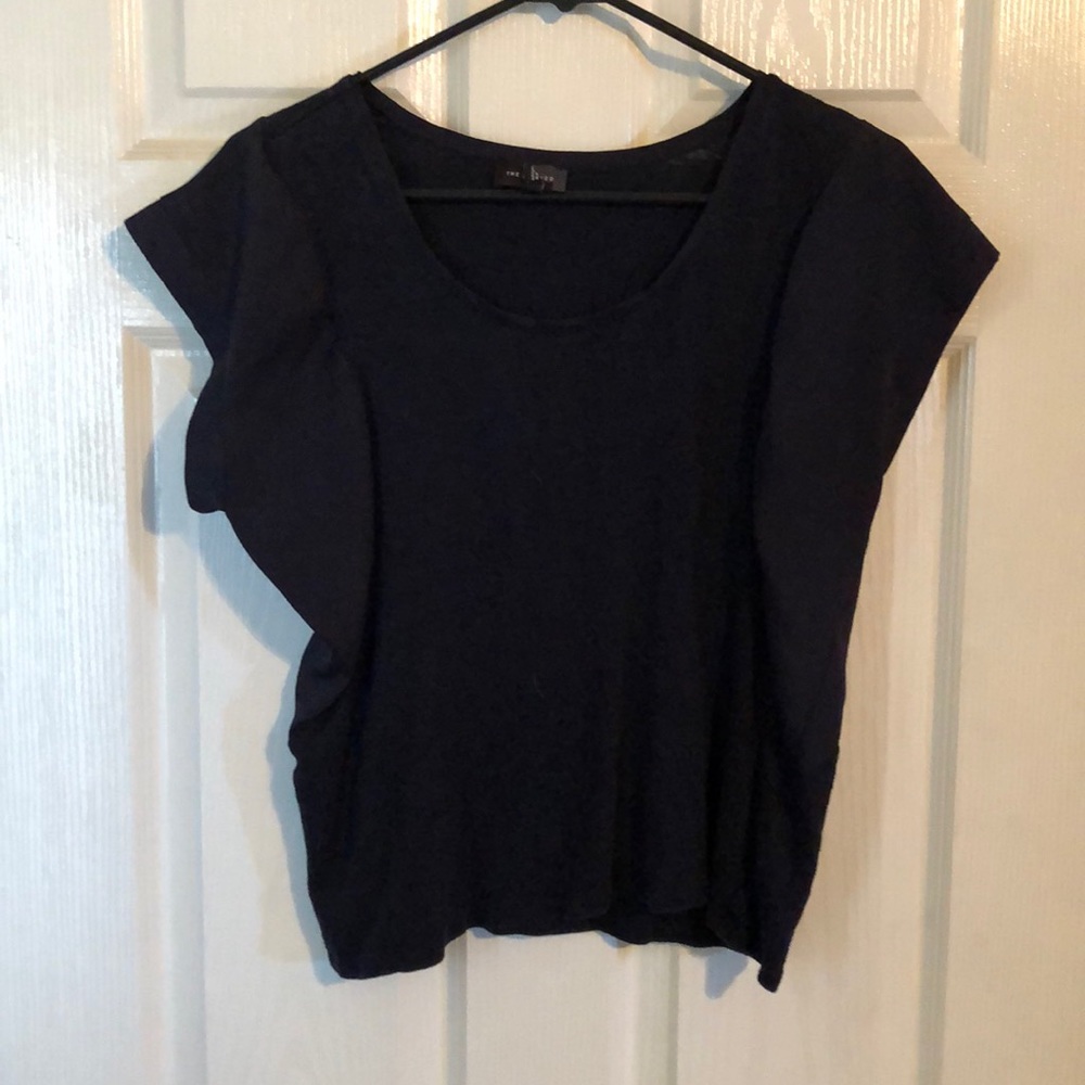 Navy blue blouse